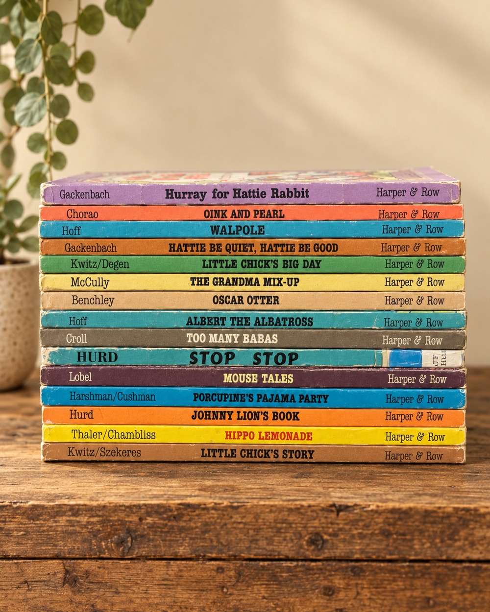 Lot of 15 Vintage Harper & Row Children's I Can Read Books Hardcover matching